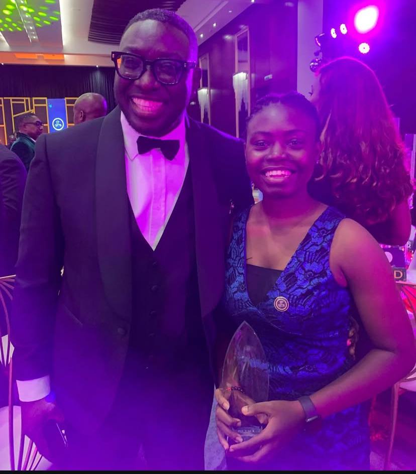 A picture of me at the GITTA Award night